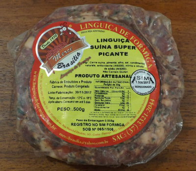 Linguiça Suína Super Picante