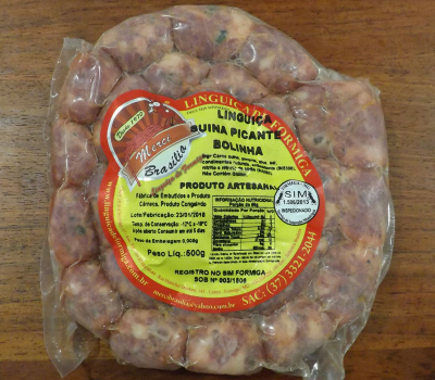 Linguiça Suína Picante Bolinha