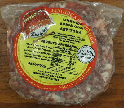 Linguiça Suína com Azeitona